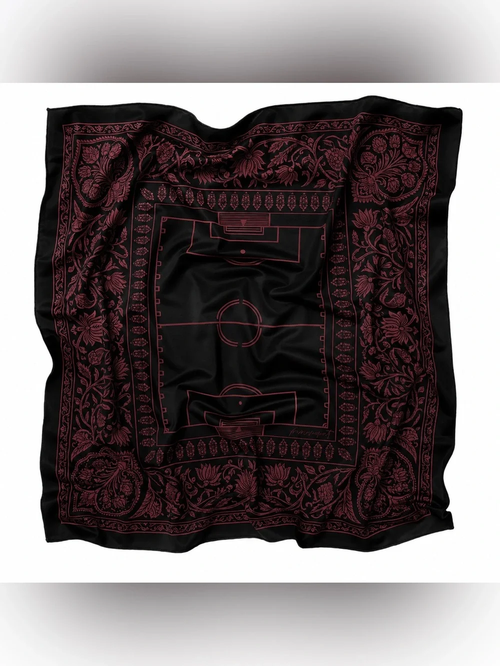 NWT FREE PEOPLE MOVEMENT Olé '26 Bandana | Black/Red MSRP $24